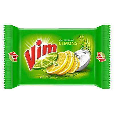 Vim Fresh Lemon Dishwash Bar - 200 gm