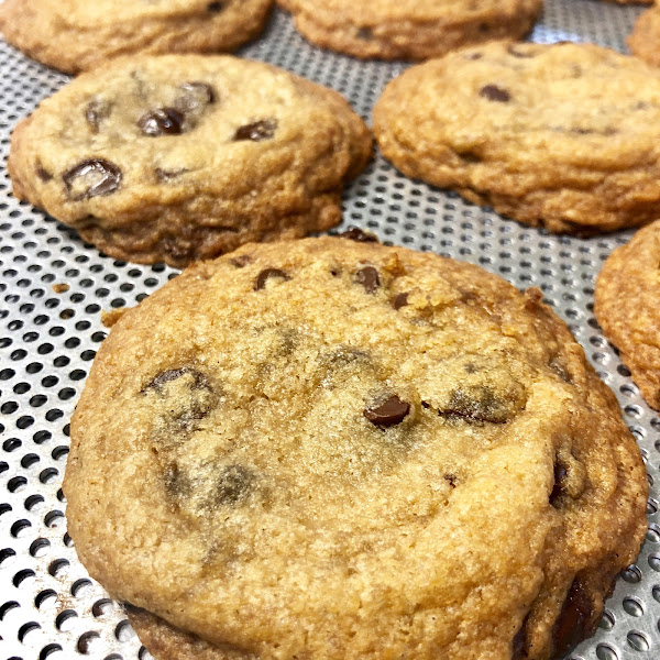 Vegan Chocolate Chip Cookies are always a treat at Big Mike’s.