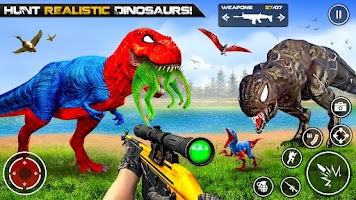 Dinosaur Hunting Gun Games Screenshot