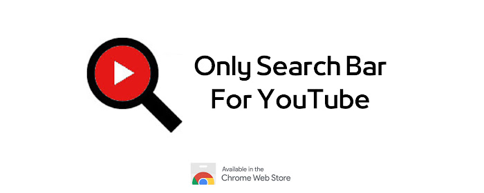 ONLY SEARCH BAR for YouTube marquee promo image