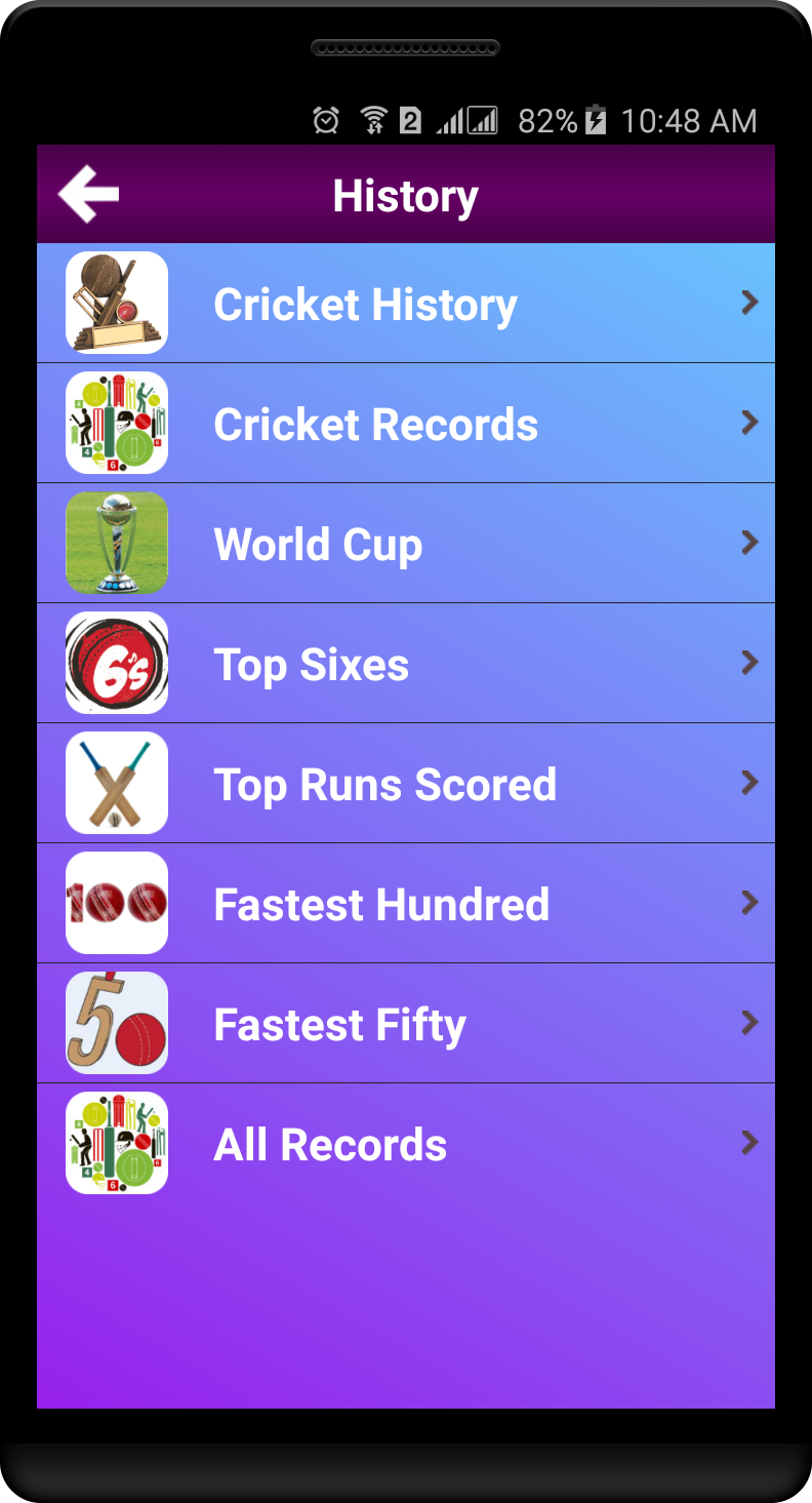 Cricket Training Screen 3