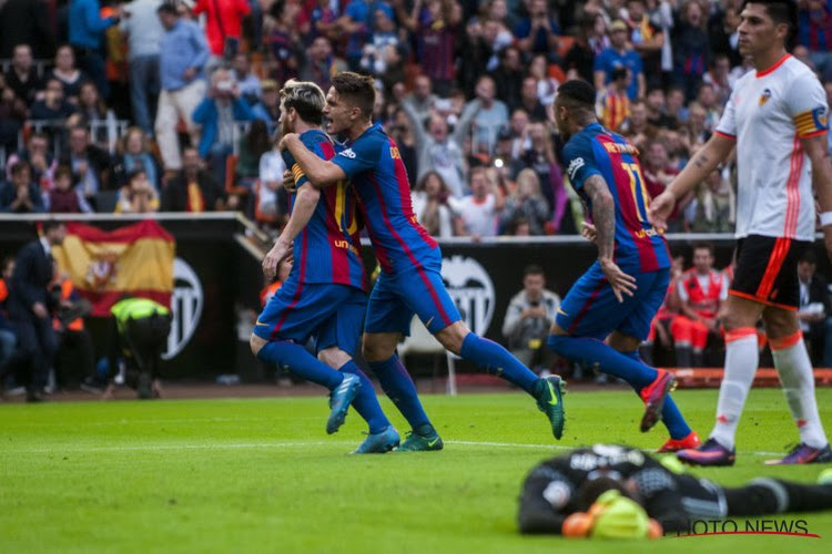 Valencia krijgt dan toch een straf na incident met waterflesjes tegen Messi en co