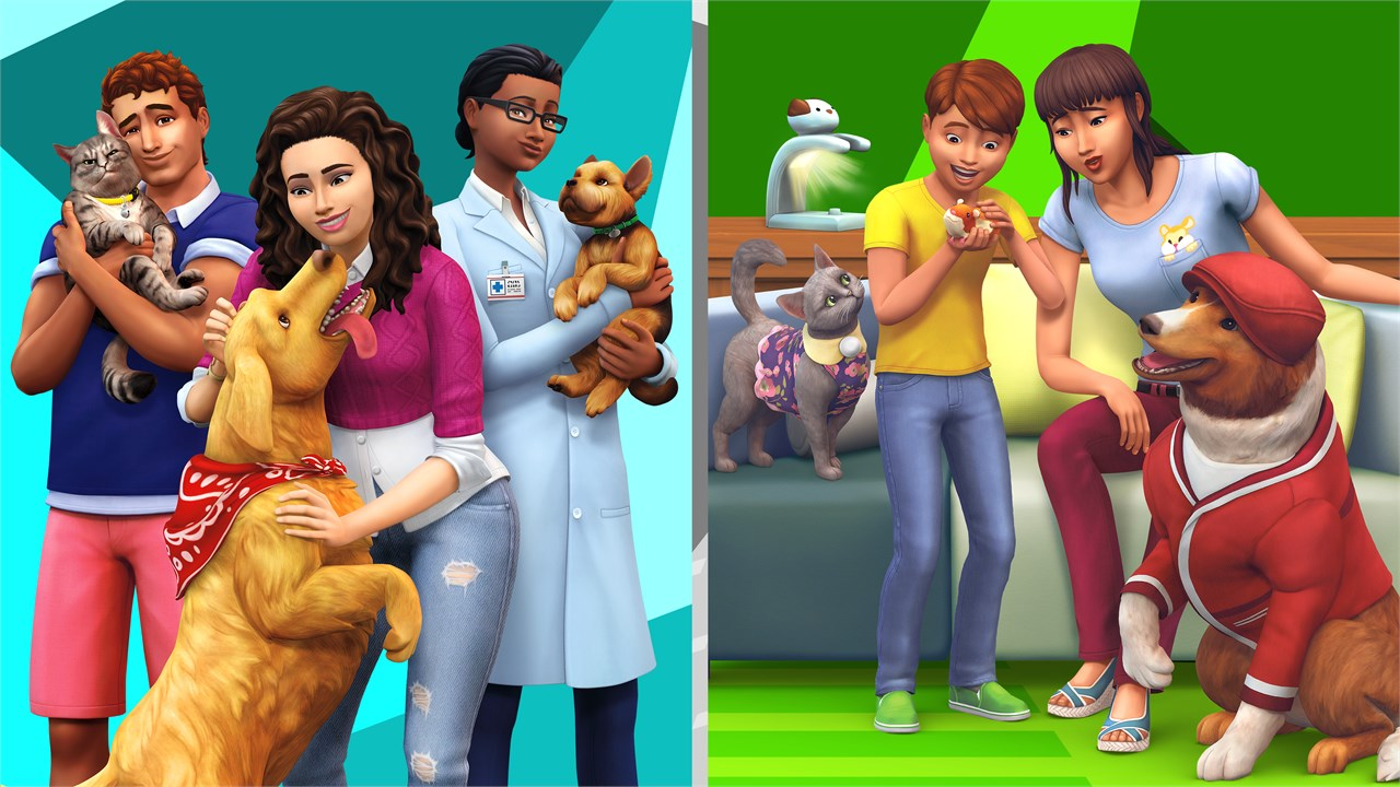 pets keep you company in Sims 4