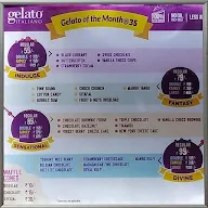 Gelato Italiano menu 1