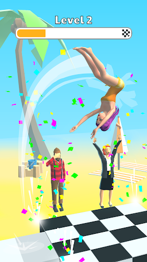 Screenshot Human Flip: Jump Master Game