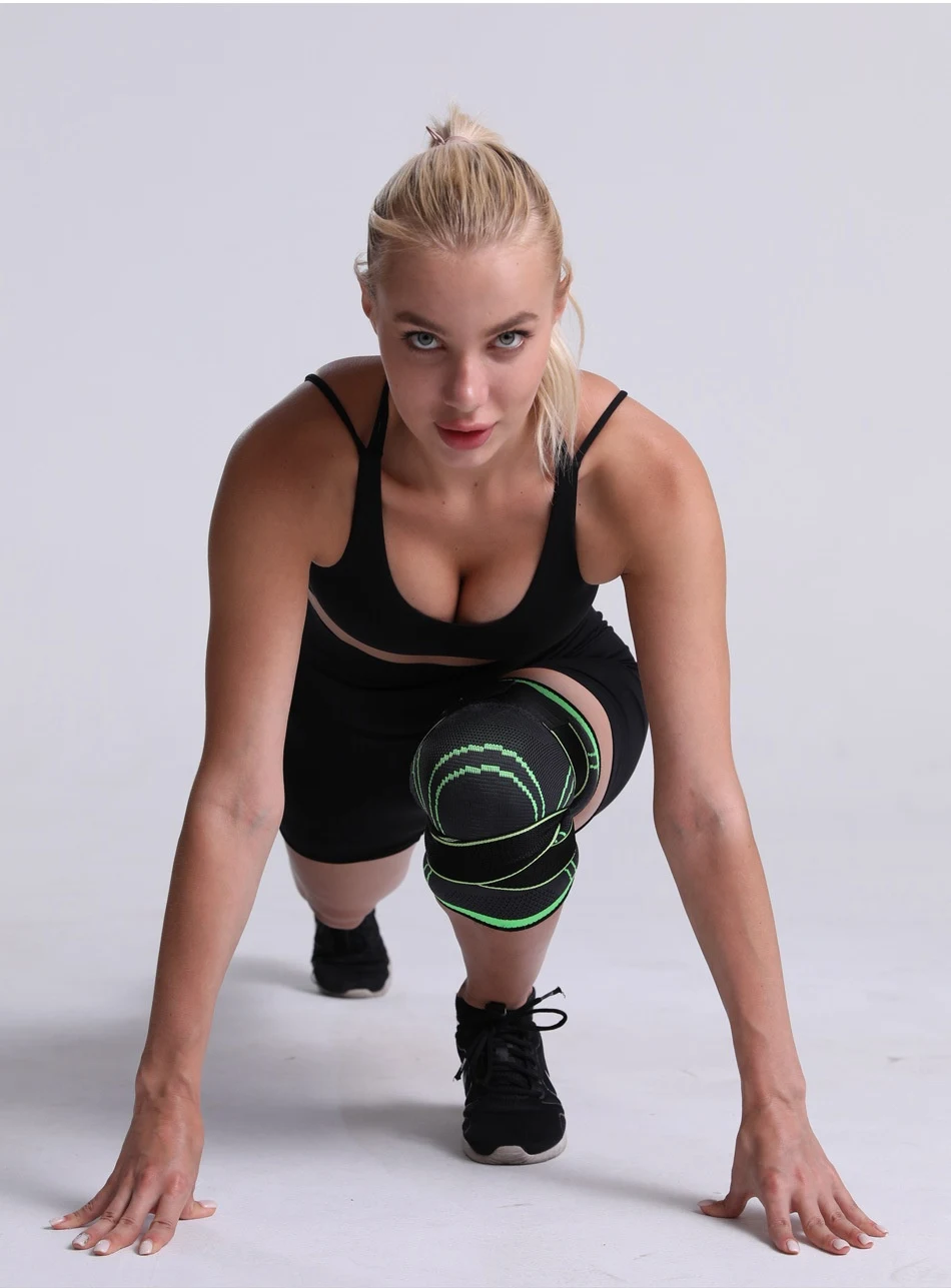 Title 3, Ginocchiera Fitness Sport Running Squat Antisci...