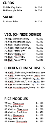 Golconda Food Point menu 8