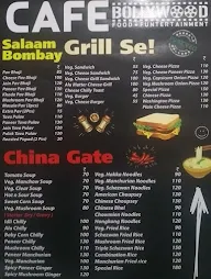 Cafe Bollywood menu 3