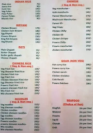 Hill Side Restaurant menu 4