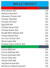 Rolls Takeout menu 2