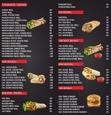 Buddy's Food Burger Hub menu 