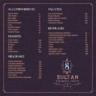 Sultan - The Royal Eatery menu 7