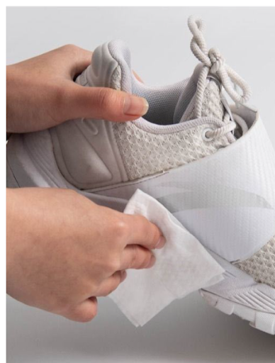 Title 5, Disposable wet shoe polishing paper towel sport...