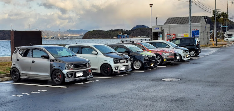 アルトワークスのオフ会・凍結注意に関するカスタム事例の投稿画像1枚目