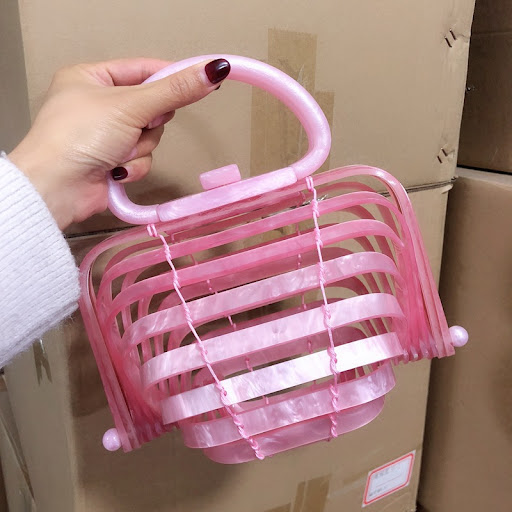 Title 11, Acrylic Hollow Handbag a transparent and stylis...