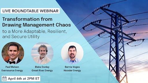 Synergis Software to Host Drawing Management and Collaboration Panel with Leaders from Eversource, Hoosier, and Great River Energy. Engineering and IT experts from three Utilities come together for a live webinar to discuss the costs of drawing management chaos, their solutions, the business impact, and best practices. (Graphic: Business Wire)