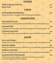 Fia's Lounge menu 4