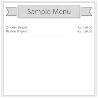 Muradabadi Biryani menu 1