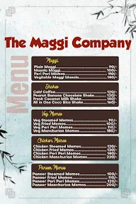 The Maggi Company menu 1