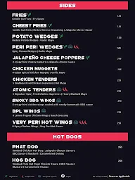 Good Flippin' Burgers menu 3