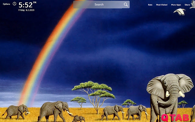 Elephant Wallpapers Theme Elephants New Tab