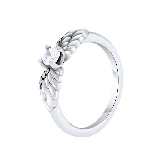Title 2, Schitterende Engel Vleugel Ring Zilveren Dames ...