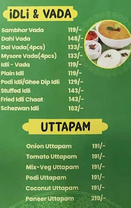 Cafe Chennai menu 2