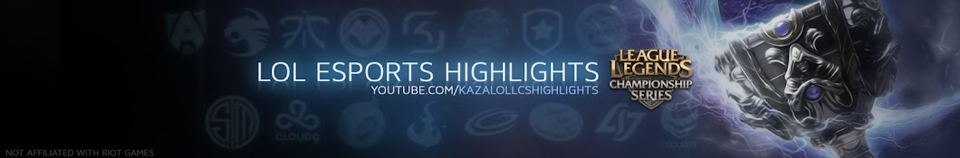 Kaza LoL LCS Highlights Banner