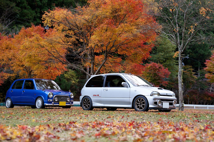 ヴィヴィオRX-Rの紅葉・寸又峡に関するカスタム事例の投稿画像1枚目