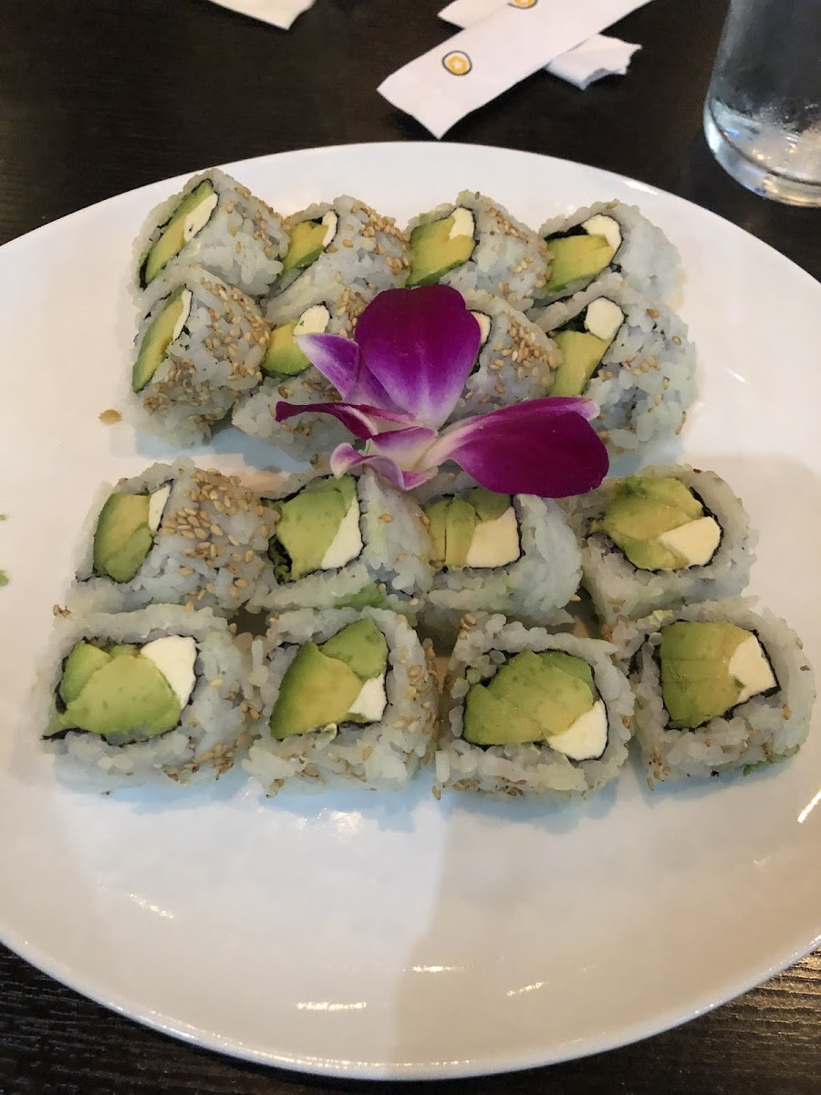 Gluten-Free Sushi at Hoshi & Sushi Asian Cuisine