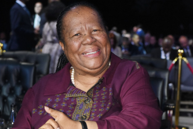 Minister of International relations and co-operation Naledi Pandor.