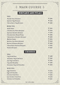 Tilaks Kitchen menu 4