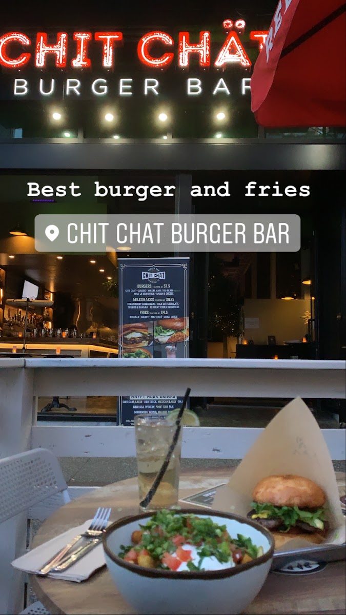 GF burger and fries celiac safe