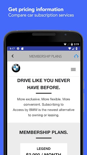 Car Subscription - AutoMotion