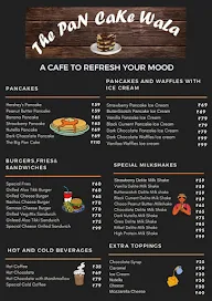 The Pan Cake Wala menu 1