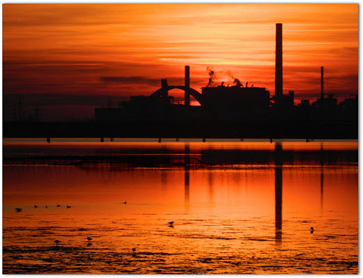 Marghera al tramonto di lucaldera