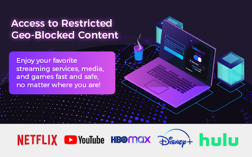 Access Restricted Geo-Blocked Content streaming services, matter where 