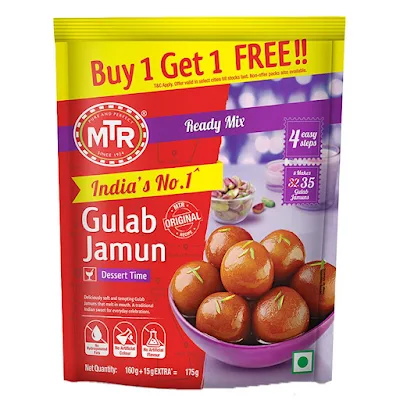 Mtr Ready Mix - Gulab Jamun - 160 g