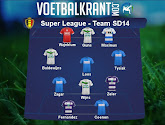 Ons team van speeldag 14 in de Super League ziet er als volgt uit