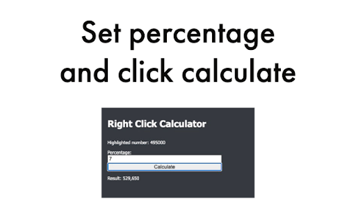 Right Click Calculator