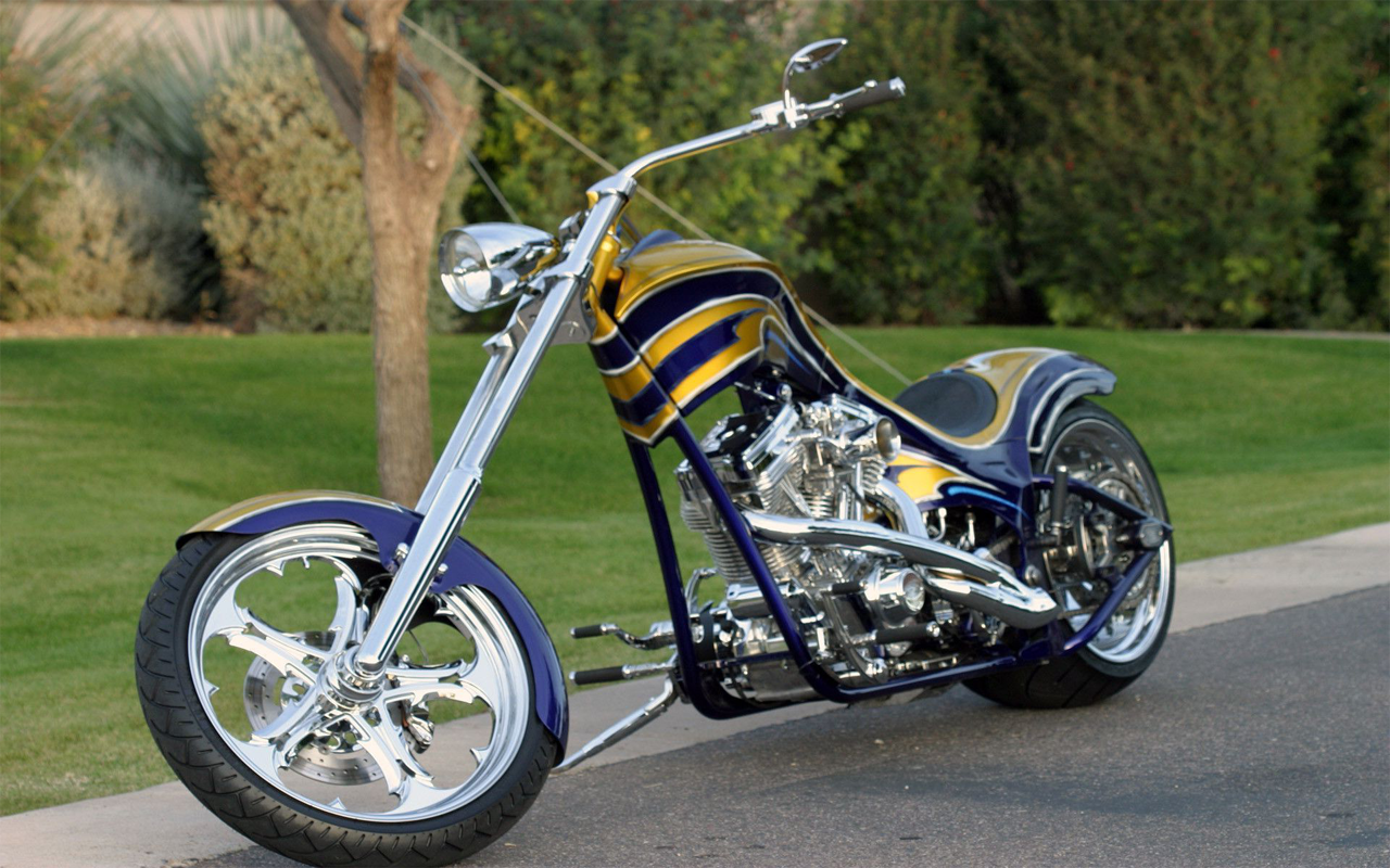 Chopper Custom Cool Motorcycle Wallpapers HD Apl Android Di