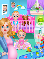 Mom & Newborn Baby Shower Game Screenshot