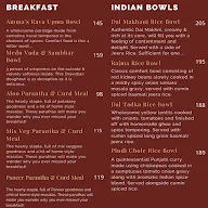 The Crazy Bowl menu 1