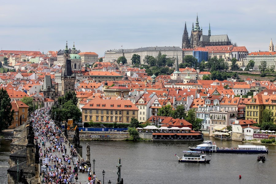 Praga, Most Karola i Hradczany