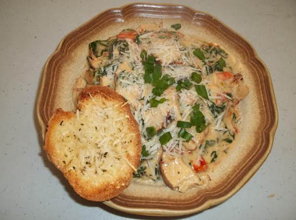 Creamy Cajun Chicken and Spinach Pasta_image