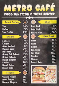 Metro Cafe menu 1