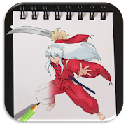 How to Draw Inuyasha Advanced  Icon
