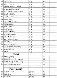 Radhey Lal Sweets menu 3