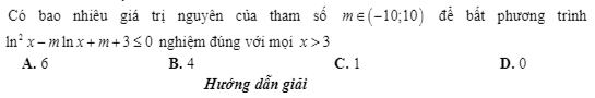 đề bài ví dụ giải bất phương trình mũ và logarit