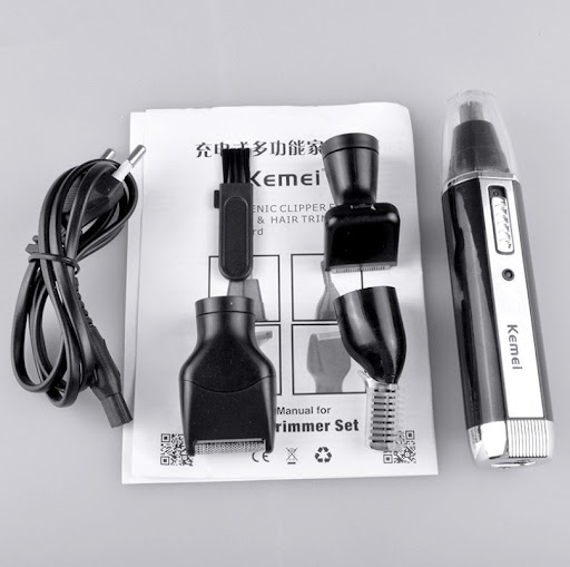 Title 2, Electric Nose Hair Device 4 in 1 Set Charging M...